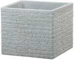 Scheurich Muretto virágtartó 38 cm x 38 cm Stony Grey