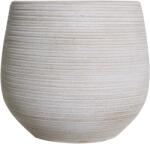  Virágcserép Lisboa 23 cm átmérő világosbarna (46-980-23-7504)