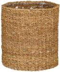 Mica Dave hínárkosár 32 cm átmérő x 32 cm Világosbarna