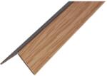 Döllken Profiles Műanyag sarokprofil 40 mm x 40 mm x 2500 mm tölgy