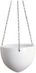 Scheurich 845 függő virágtartó átmérő: 22 cm Alaska fehér (32641 2)