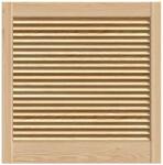  Nyitott lamellás fenyőajtó 606 mm x mm 594 (02214)