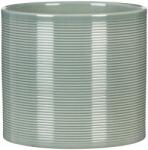 Scheurich kaspó 828 19 cm átmérő x 17, 7 cm zsályazöld