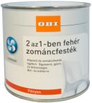 OBI bel- és kültéri zománcfesték fehér 2, 5 l (7504556216000002500)