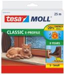 Tesa tesamoll E-profil ajtó- és ablaktömítő gumiszalag barna 25 m x 9 mm (05464-00103-00)