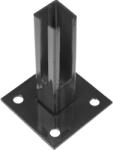  Oszloptalp kerítésoszlophoz 40 x 40 mm antracit (041618)