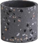  Kaspó cement 15 cm szürke