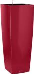 Lechuza Cubico Alto Premium oszlopkaspó 40 cm x 40 cm skarlátvörös magasfényű