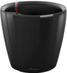Lechuza Classico Premium LS kaspó 22 cm átmérő x 21 cm fekete magasfényű