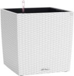 Lechuza Cube Cottage virágtartó 30 cm x 30 cm x 30 cm fehér