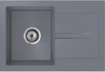 Miló Beépíthető gránit mosogató szürke (410647)