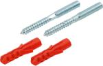  OBI tőcsavar M8 x 80 mm dübellel 2 darab (394205)