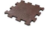  Gumi burkoló lap 500 mm x 500 mm x 25 mm barna Puzzle (0780119)