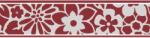  A. S. Creation bordűr virágos piros FSC (26325)