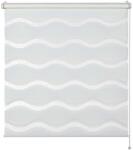 Schöner Wohnen Tilda hullámos dupla roló 80 cm x 210 cm fehér
