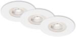 Briloner Brilo Kulana süllyesztett Dim LED lámpa-szett 5 W 3000 K 3 db fehér