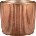 Scheurich kaspó Solido Linea 909 15 cm x 13, 6 cm Brilliant Copper