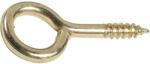 LUX-TOOLS LUX szemescsavar 2 mm x 10 mm sárgarezezett 5 darab (483612)
