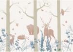 Komar vlies fotótapéta Forest Animals 400 cm x 280 cm