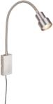 Briloner Tusi LED-es éjjeli lámpa matt-nikkel