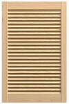  Nyitott lamellás fenyőajtó 993 mm x 444 mm (02276)