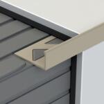 BOLTA PVC szögletes csempeélvédő 10 mm-es, bézs, 2, 7 m