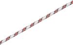 LUX-TOOLS LUX hajókötél 10 mm átmérő fehér-piros-fekete - méteráru (430606)
