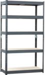 VLC Nagy teherbírású polc fém antracit 180 cm x 100 cm x 50 cm