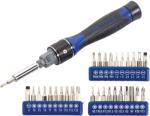 LUX-TOOLS LUX precíziós hajtóműves csavarhúzókészlet, 31 részes (399101)