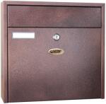 GST Tresor postaláda kültéri fekvő antik bronz (11711)