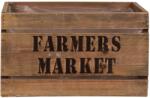  Farmers Market feliratos faláda 27 cm x 20 cm x 16 cm barna (1-16A9031-L)