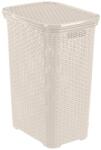 Rival rattan szennyestartó fehér 60 liter