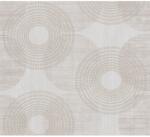  AS-Creation fátyoltapéta Attractive körök enyhén strukturált bézs FSC (44639)