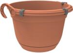 Florus Ebertsankey Original függő virágkosár mérete 26 cm x 18 cm terrakotta (1004321)