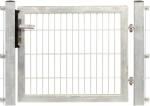  Egyszárnyú kapu Premium kétrudas panelkitöltés horganyzott keret 160 cm x 100 cm (041291)