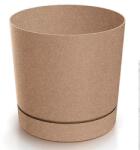 Prosperplast Tubo Eco Wood cserép 30 cm bézs