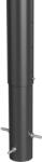 Biohort tartóoszlop belátásvédőhöz 90 cm - 115 cm állítható metál sötétszürke