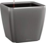 Lechuza Quadro Premium LS kaspó 50 cm x 50 cm x 47 cm antracit-metál