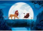 Komar nemszőtt fotótapéta Disney The Lion King Full Moon Walk kék