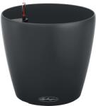 Lechuza Classico Eco virágcserép 43 cm átmérő sötétszürke