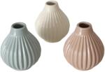 Boltze Trio váza 3-féle változatban többszínű 11 cm x 10 cm