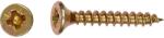 LUX-TOOLS süllyesztett fejű univerzális csavar PZ-behajtás 4 mm x 16 mm 200 db (470352)