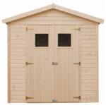 Timbela kerti faház M351 négyzet alakú ablakokkal padló nélkül