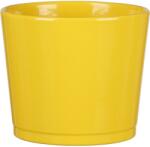 Scheurich 883 tavaszi kaspó kerámia 11 cm Sevilla sárga (55868)
