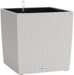 Lechuza Cube Cottage virágtartó 50 cm x 50 cm x 50 cm világosszürke