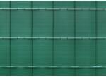  Belátást gátló szalag zöld PVC profilozott 24 cm x 2015 cm 4 darabos csomag (012488)