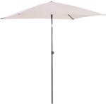  Erkély napernyő Hermosa 210 cm x 140 cm bézs Push-Up funkcióval