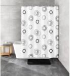 Kleine Wolke Luna zuhanyfüggöny 180 cm x 200 cm fekete-fehér