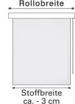 Gardinia EasyFix Thermo roló energiatakarékos 90 cm x 150 cm fehér