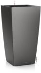 Lechuza Cubico Premium oszlopkaspó 22 antracit metál 22 cm x 22 cm